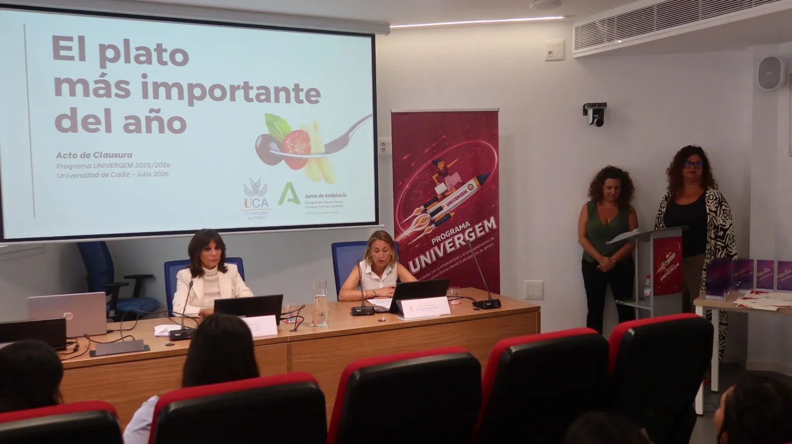 La Universidad de Cádiz ha clausurado este viernes una nueva edición del programa UNIVERGEM.