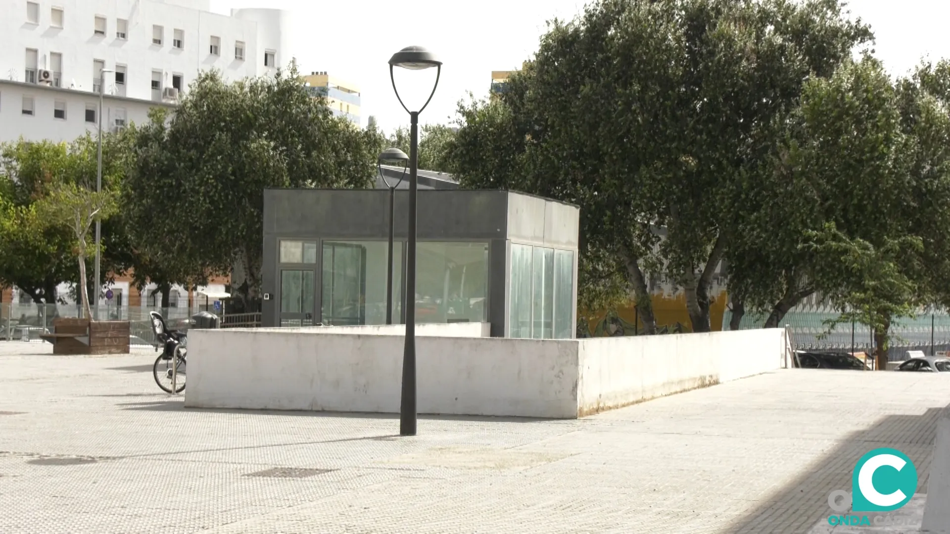 Aparcamiento de Hermanas Mirabal, en la plaza Real Hospital Segunda Aguada.