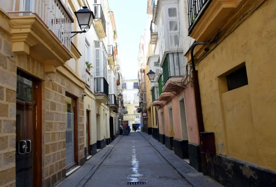 Calle General Luque, donde se van a realizar las obras de renovación.