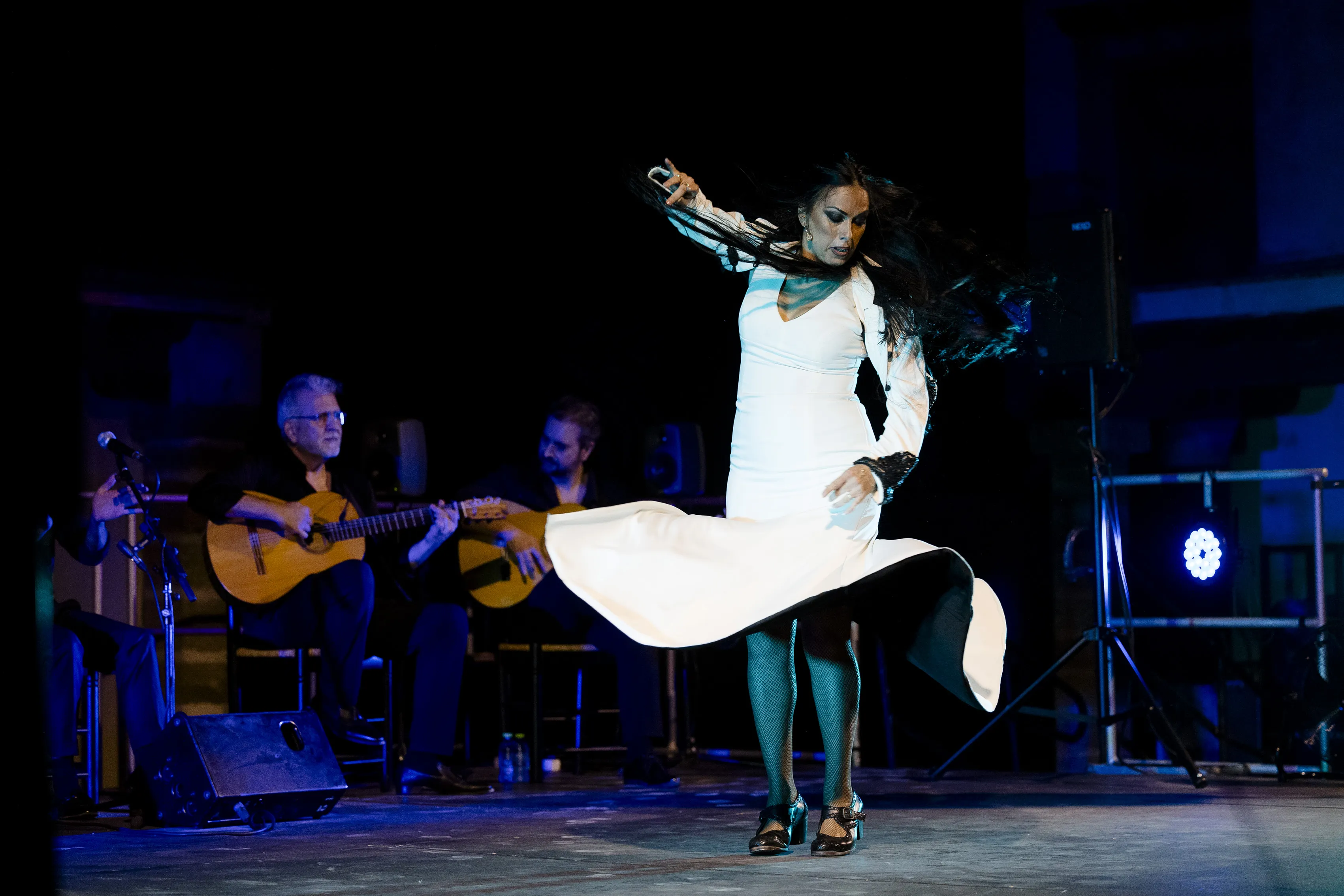 La artista demostró que con el baile también se puede emocionar y transmitir el flamenco