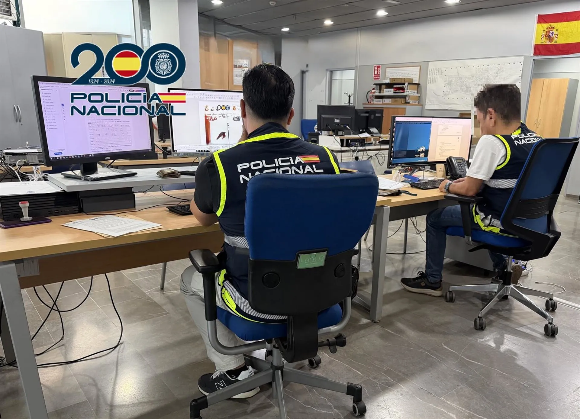 Agentes de la Policía Nacional en una imagen de archivo