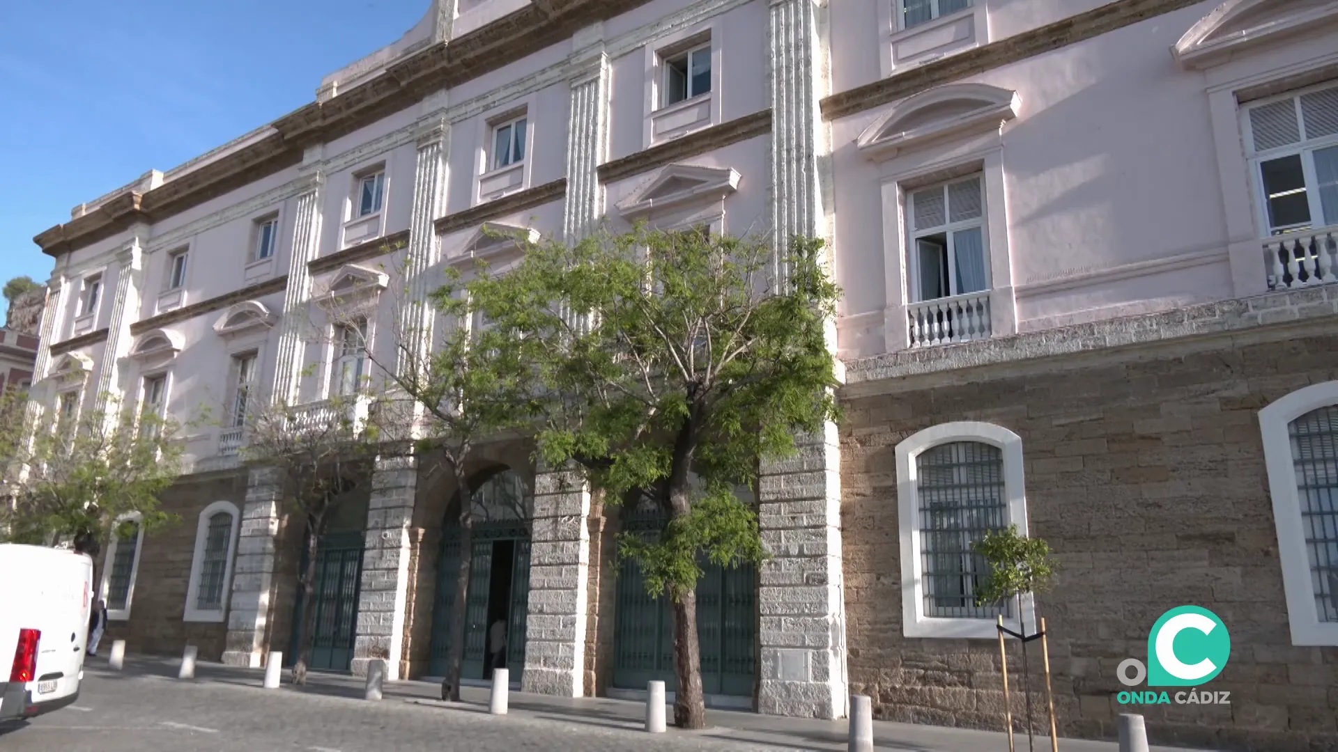 Fachada de la Diputación Provincial de Cádiz 