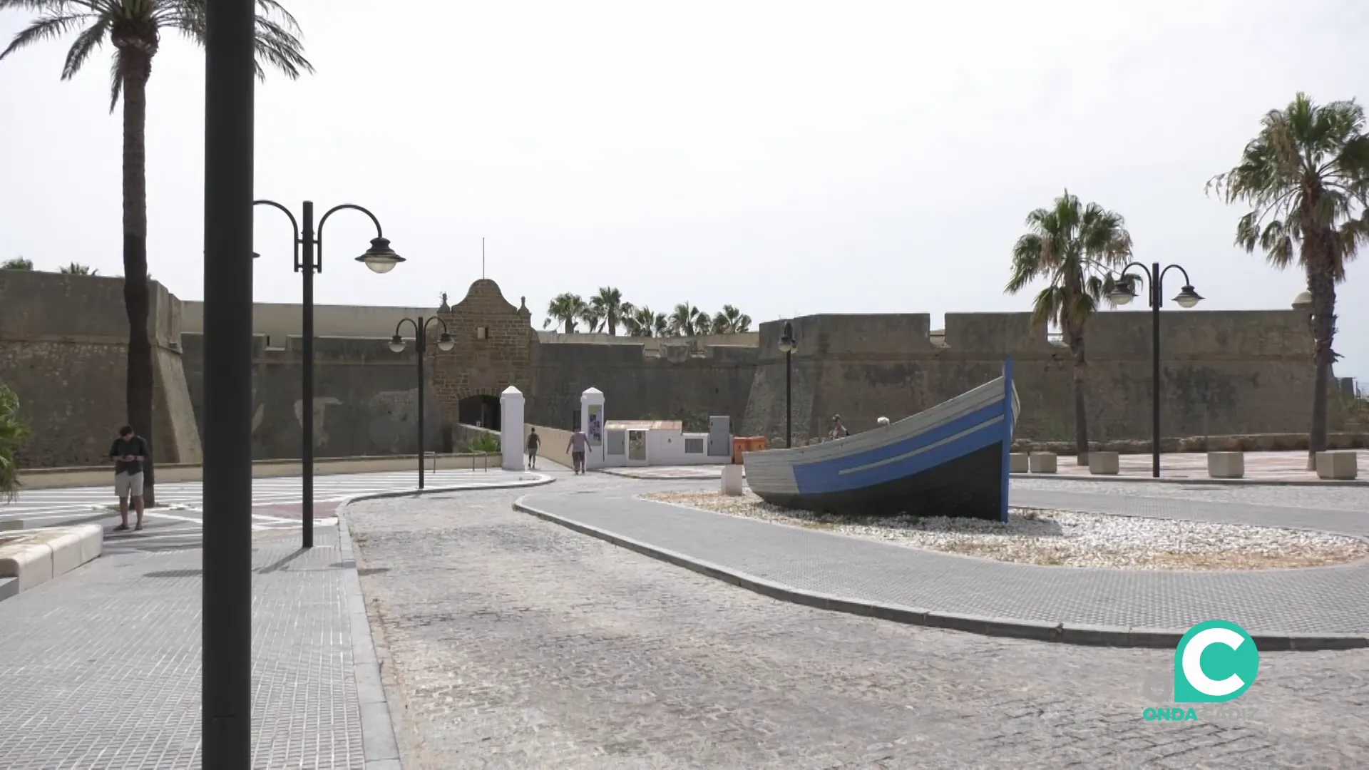 Entrada a la fortificación patrimonial de la ciudad