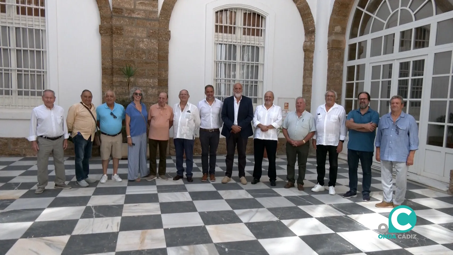 Representantes de Peñas flamencas de la provincia